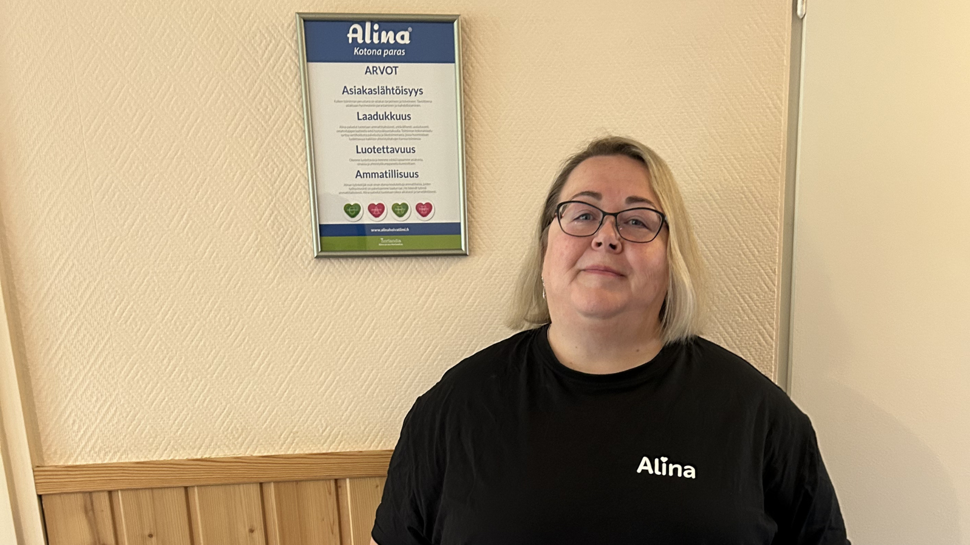 Kuva Alinan yrittäjästä